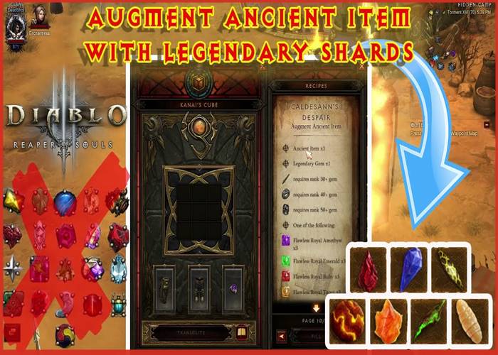 How does augment ancient items work?