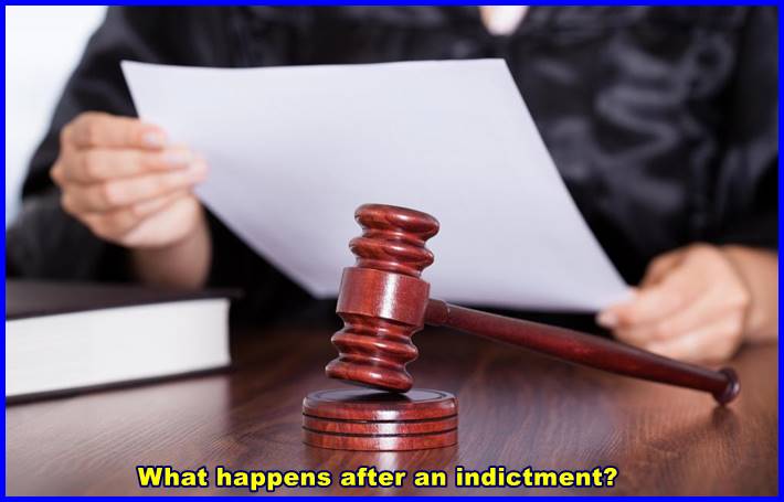 What happens after an indictment?
